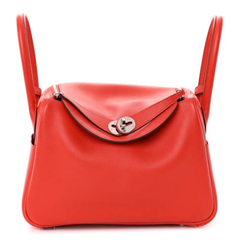 hermes capucine lindy|HERMES Evercolor Lindy 26 Capucine .